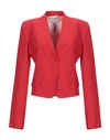 Patrizia Pepe Suit Jackets In Red