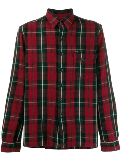 Ralph Lauren Long Sleeved Checked Shirt In Red