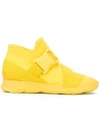 Christopher Kane Women's Neoprene High Top Sneakers In Yellow