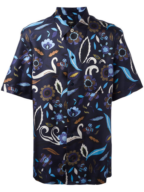 Fendi - Floral Print Shirt | ModeSens