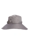 Eric Javits Kaya Water-repellant Rain Hat In Cinder