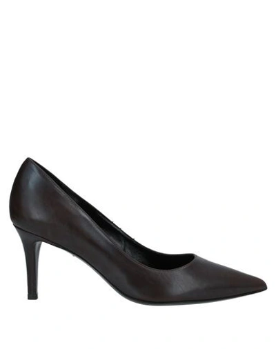 Aperlai Pumps In Dark Brown