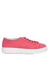 Santoni Sneakers In Red