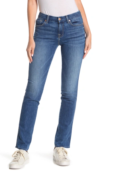 7 For All Mankind Kimmie Straight-leg Jeans In Bair Authentic Destiny In Bloomsbury