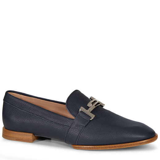 Tod's Loafers In Leather In Blue | ModeSens