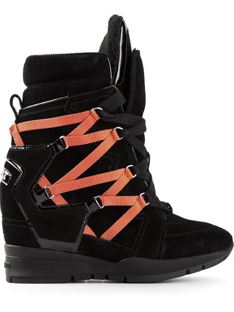 dsquared2 wedge sneakers