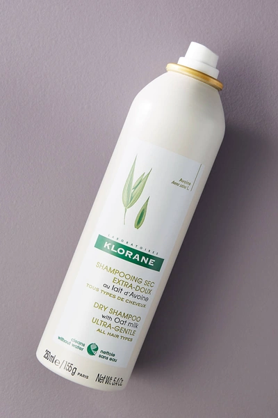 Klorane Dry Shampoo With Oat Milk - All Hair Types 5.4 oz In White
