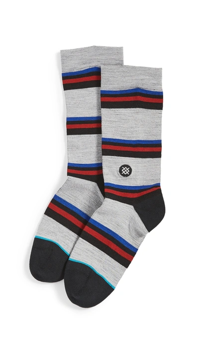 Stance Wooly Socks In Charcoal