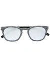 Saint Laurent Classic 28 Sunglasses In Multi Glitter/silver
