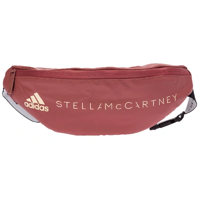 Adidas By Stella Mccartney Women's Belt Bum Bag Hip Pouch In Red