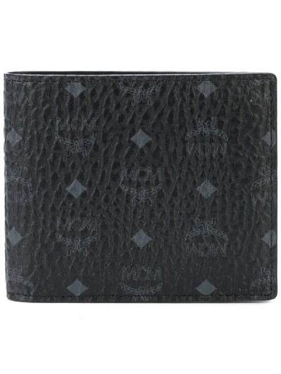Mcm Bifold Wallet In Black