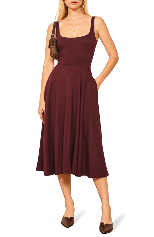 reformation rou dress