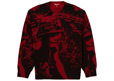 Pre-owned Supreme Is Love Sweater Red