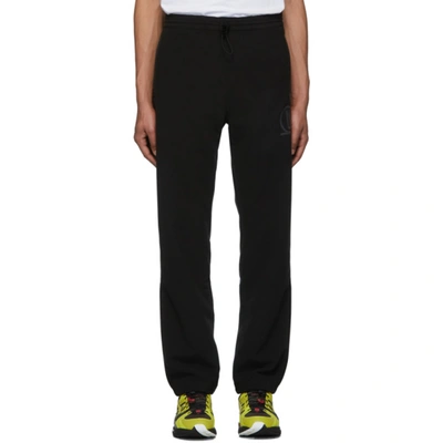 Affix Straight-leg Track Trousers In Black