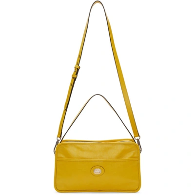 Gucci 黄色斜挎邮差包 In Smile Yellow