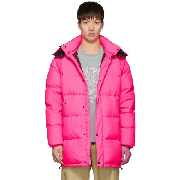 kenzo metallic puffer