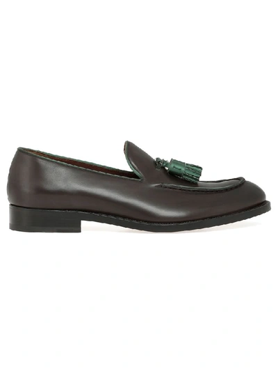 Fratelli Rossetti Leather Loafer In Mogano