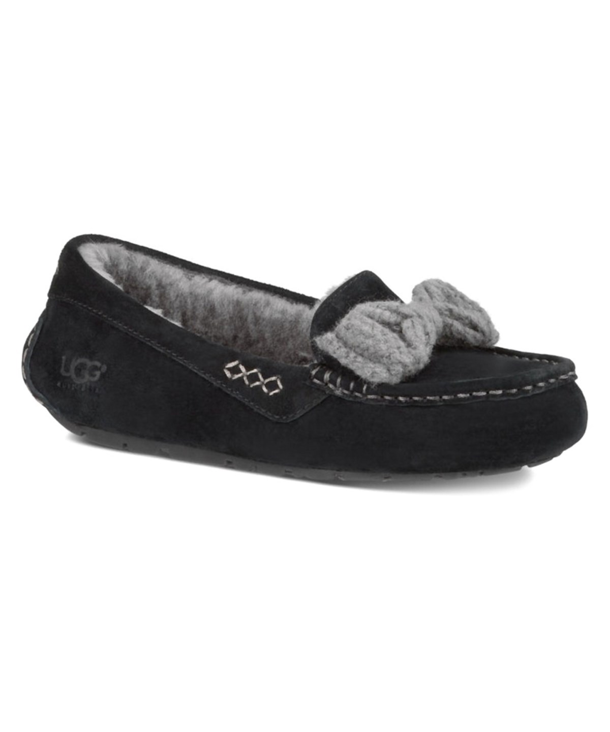 ugg moccasin bow