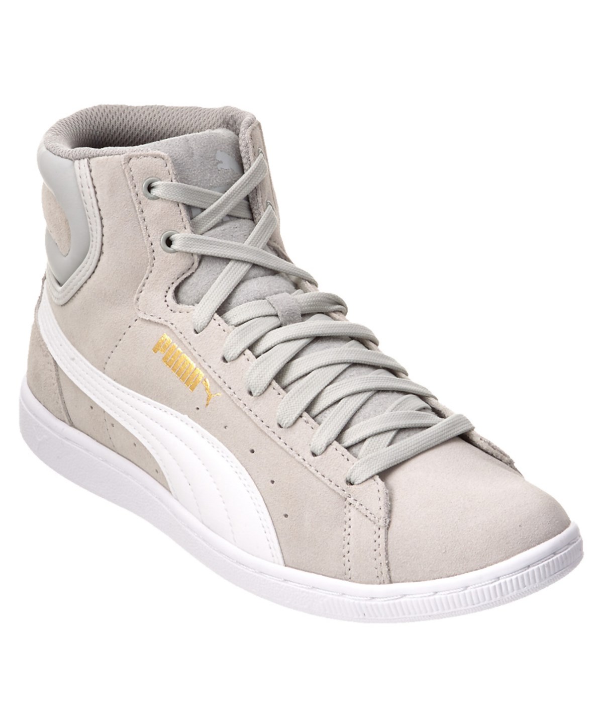 Puma Women's Vikky Mid Suede Sneaker' In Beige | ModeSens