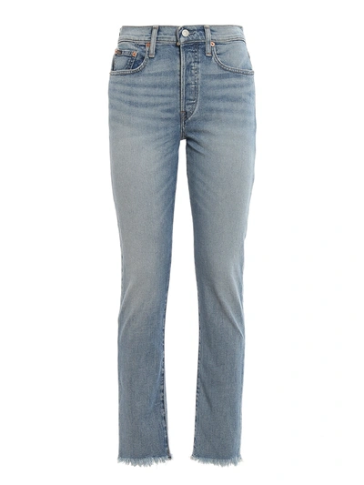 Polo Ralph Lauren Callen High Rise Slim Jeans In Light Wash