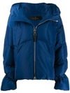 Nicole Benisti Matignon Drawcord Puffer Coat In Navy