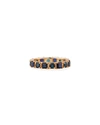 Armenta 18k Rose Gold Blue Sapphire & Tourmaline Ring In Blue/green