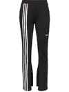 Adidas Originals Adidas Tailored Flared Track Pants In Black