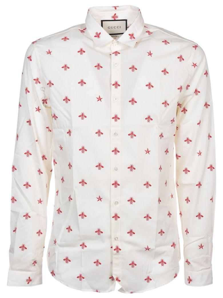 gucci printed shirt