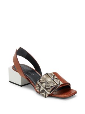 slingback jil sander