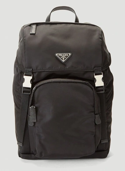 Prada Montagna Black Nylon Backpack