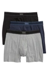 Saxx Day Tripper Relaxed 3 Pack Multi In Black/ Grey/ Navy