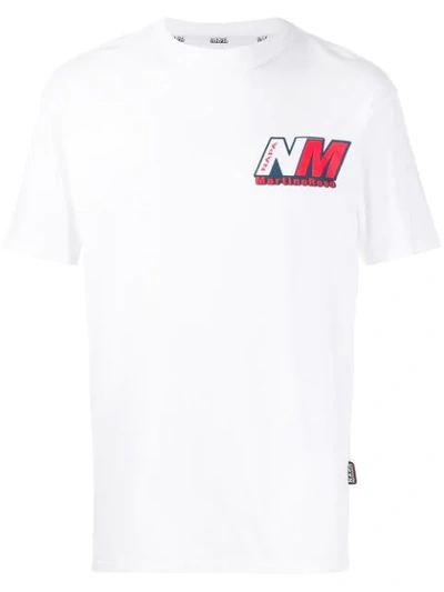 Napa By Martine Rose S-ocelot T-shirt In Black Cotton In White