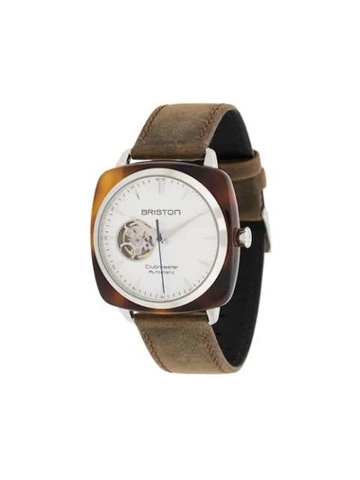 Briston Watches Clubmaster Iconic 40mm In White