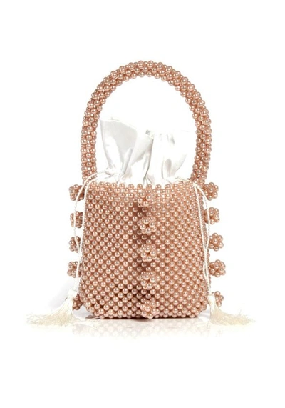 Emm Kuo Ravelo Pearl Bag In Pink