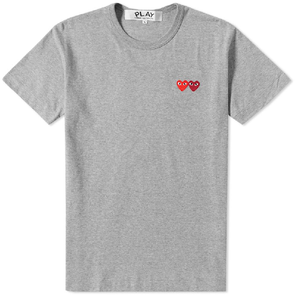 comme de garcon double heart