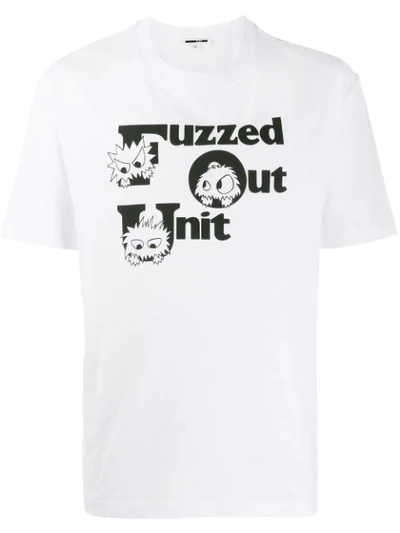 Mcq By Alexander Mcqueen Mcq Alexander Mcqueen Fuzzed Out Monster Tee In White