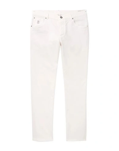 Brunello Cucinelli Pants In White