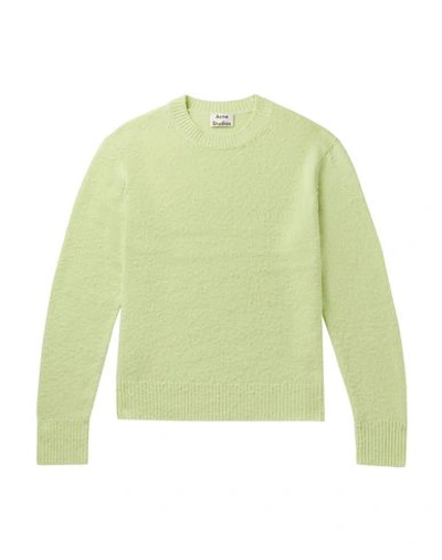 Acne Studios Sweater In Light Green