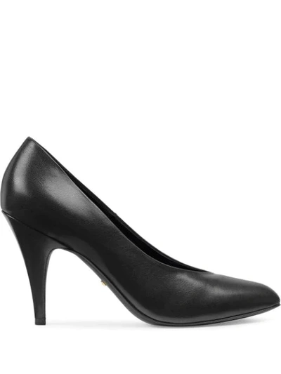 Gucci High Heeled Pumps In Black