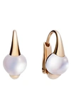 Pomellato M'ama Non M'ama Drop Earrings In Rose Gold/ Moonstone