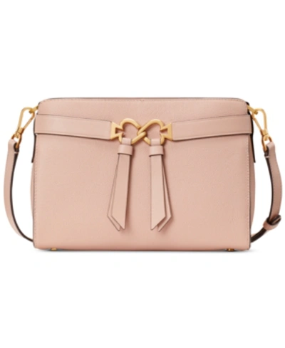 Kate Spade Medium Toujours Crossbody Bag In Flapper Pink/gold