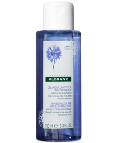 Klorane Waterproof Eye Make-up Remover With Organically Farmed Cornflower, 3.3-oz. In Default Title