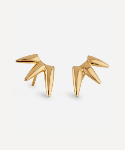 Dinny Hall Gold Plated Vermeil Silver Sunbeam Georgie Stud Earrings