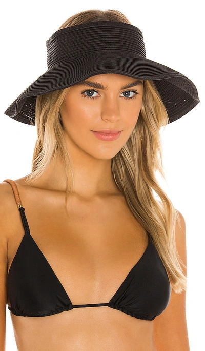 Vix Swimwear Visor In Black