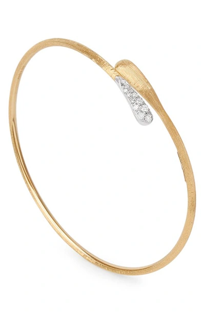 Marco Bicego Women's Lucia 18k Yellow Gold & Diamond Bangle Bracelet In White/gold