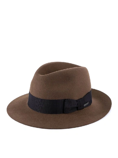 Stetson Hat In Brown