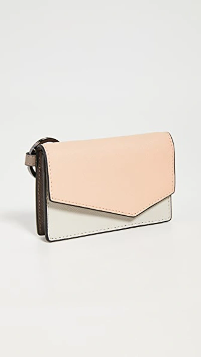 Botkier Cobble Hill Card Case In Nude Combo