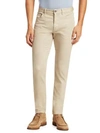 Saks Fifth Avenue Collection Skinny Leg Jeans In Taupe