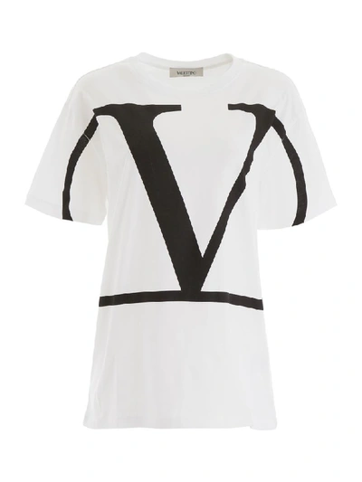 Valentino Vlogo T-shirt In White