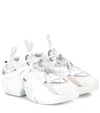 Jimmy Choo Diamond Trail Low-top Sneakers In White